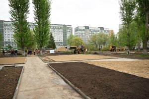 В Казани благоустраивают один из самых оснащённых дворов Татарстана — по мотивам сказок народов Поволжья